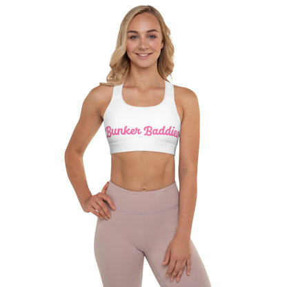 Pink Sports Bra